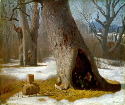 The Truants, c.1870 by Eastman Johnson